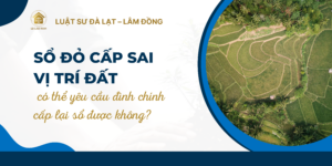 sổ đỏ cấp sai vị trí đất